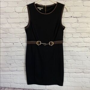 𝅺ROZ & Ali | Black Sleeveless Dress | Size 8